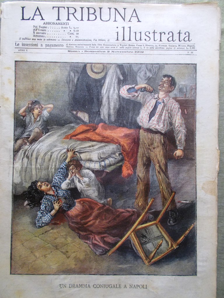 La Tribuna Illustrata 2 Novembre 1902 Scavi Foro Romano Boeri …
