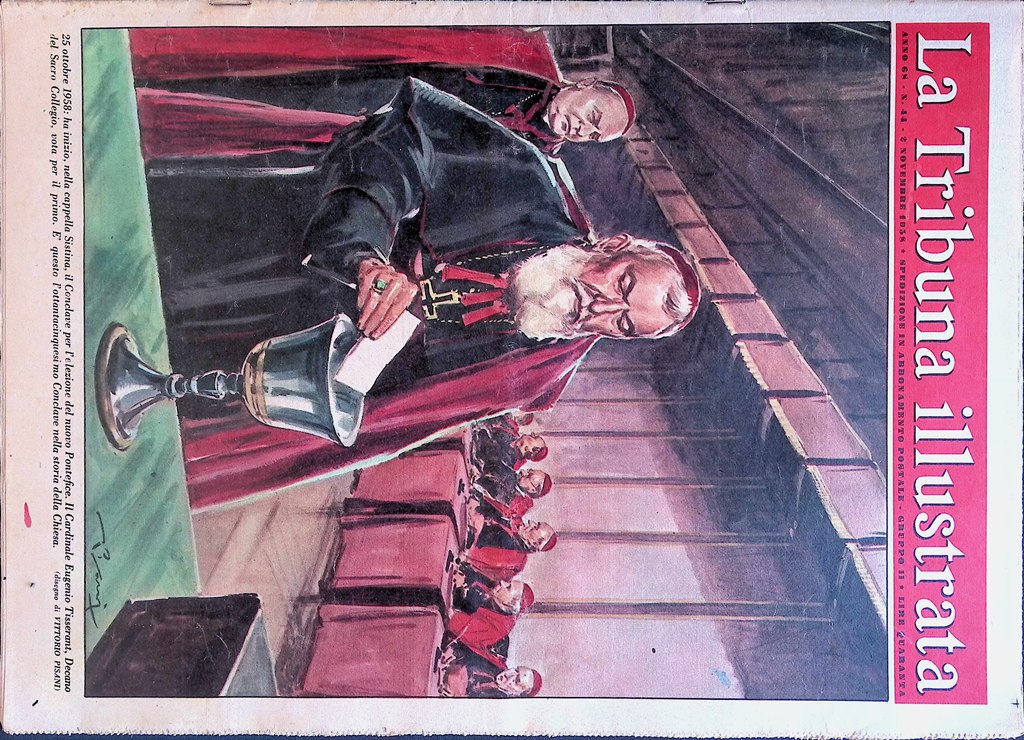 La Tribuna Illustrata 2 Novembre 1958 Conclave Papa Simonetti X-15 …