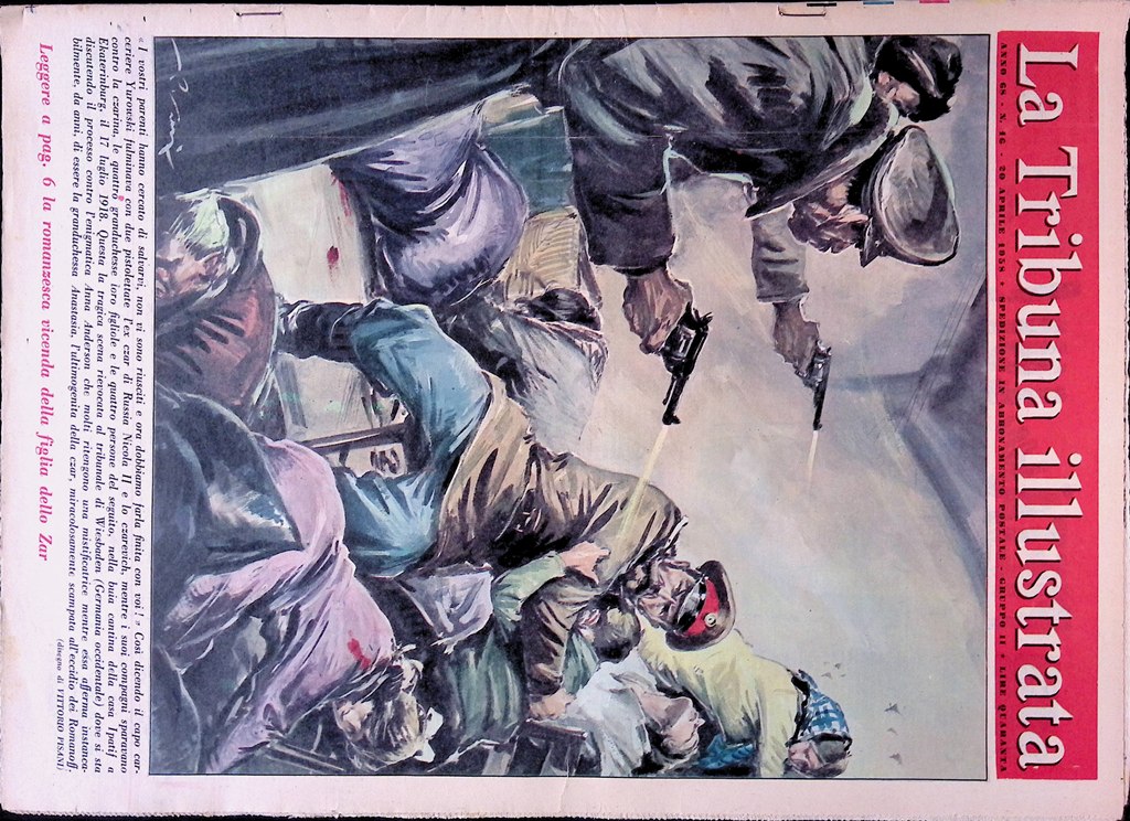 La Tribuna Illustrata 20 Aprile 1958 figlia Romanoff dottor Jekyll …