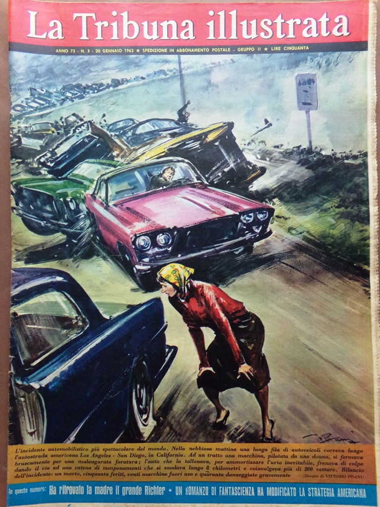 La Tribuna Illustrata 20 Gennaio 1963 Sheppard Dick Powell Rod …