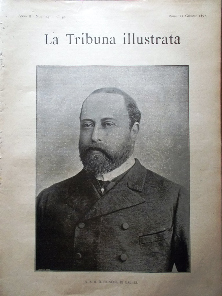 La Tribuna Illustrata 21 Giugno 1891 Nubifragio Val Susa Ramadan …