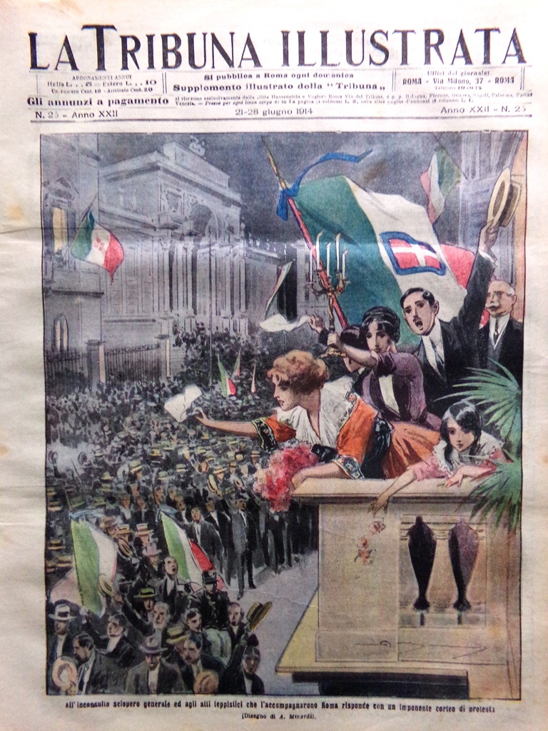 La Tribuna Illustrata 21 Giugno 1914 Empress Ireland Giulio Cesare …