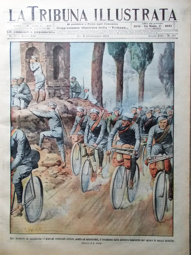 La Tribuna Illustrata 21 Settembre 1913 Sahara Buenos Aires Conte …
