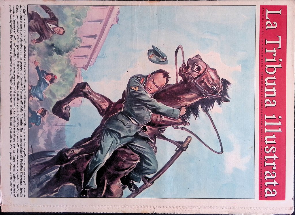 La Tribuna Illustrata 22 Giugno 1958 Civitavecchia Alberto Sordi Alice …