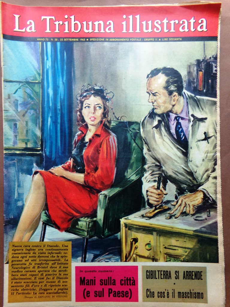 La Tribuna Illustrata 22 Settembre 1963 Sbarco Salerno Castro Peron …