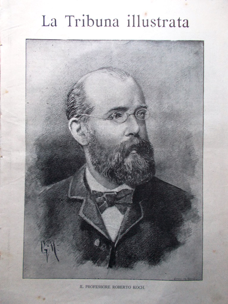 La Tribuna Illustrata 23 Novembre 1890 Robert Koch Tubercolosi Elezioni …