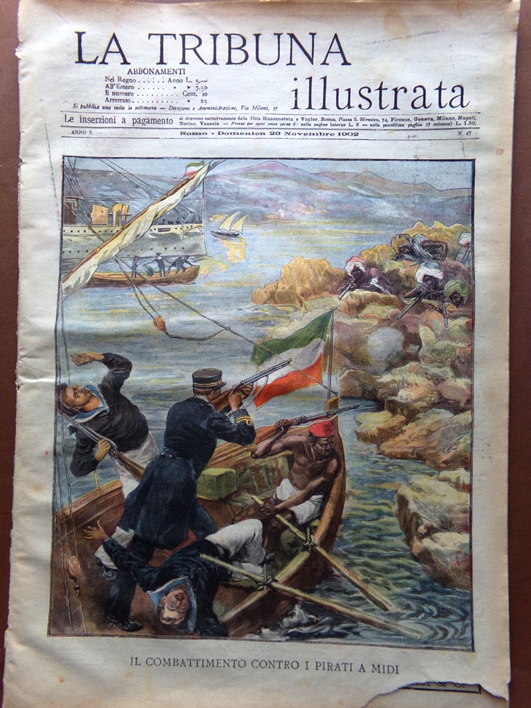 La Tribuna Illustrata 23 Novembre 1902 Arresto Mascagni Dukhobor Leopoldo …