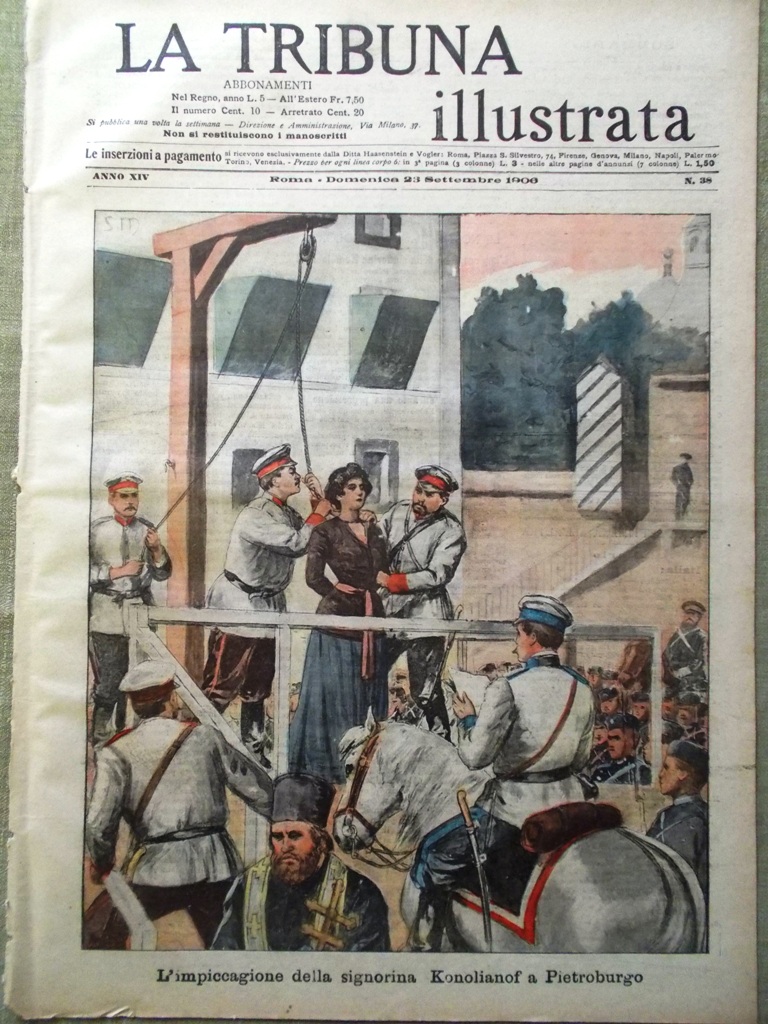 La Tribuna Illustrata 23 Settembre 1906 Interlaken Leontief Cardea Ciclismo …