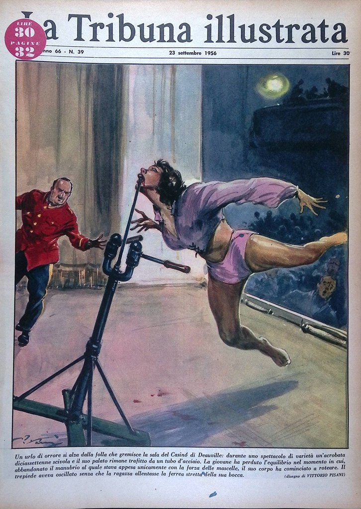 La Tribuna Illustrata 23 Settembre 1956 Marilyn Canale Panama Suez …