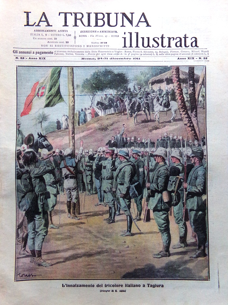 La Tribuna Illustrata 24 Dicembre 1911 Fried Hamid Granatieri Sardegna …