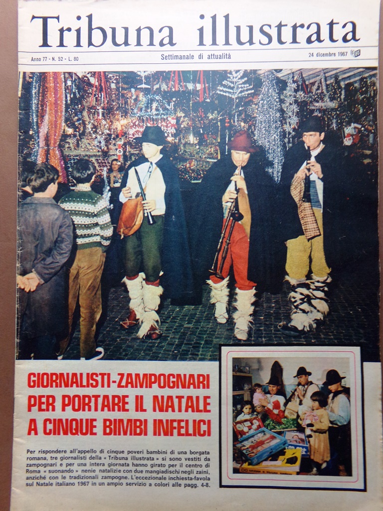 La Tribuna Illustrata 24 Dicembre 1967 Natale Costantino di Grecia …