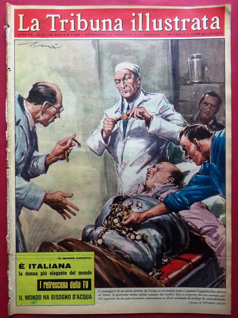 La Tribuna Illustrata 24 Gennaio 1960 Sivori Garland Crespi Eugenia …