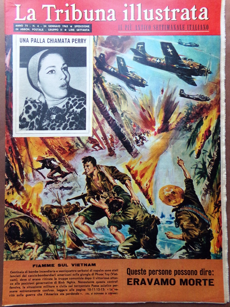 La Tribuna Illustrata 24 Gennaio 1965 Guerra Vietnam Mao Sayre …