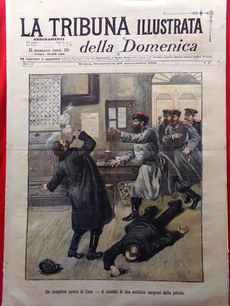 La Tribuna Illustrata 24 Novembre 1901 Dimostrazioni Innsbruck Pallavicini Papa