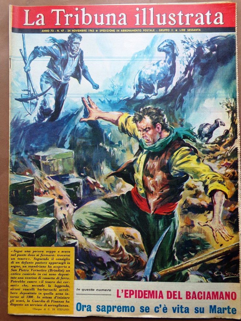 La Tribuna Illustrata 24 Novembre 1963 Colombo Natta Ray Robinson …