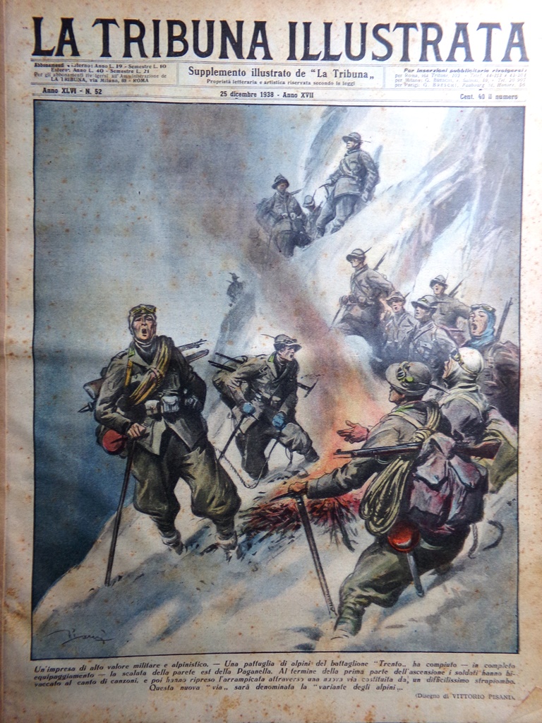 La Tribuna Illustrata 25 Dicembre 1938 Lauri Volpi Odori Russi …