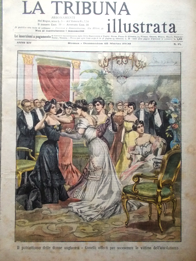 La Tribuna Illustrata 25 Marzo 1906 Tragedia Miniera Courrieres Horszowski …
