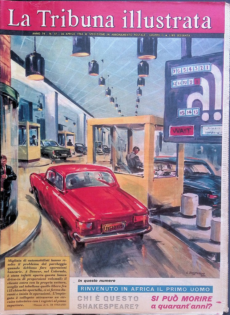 La Tribuna Illustrata 26 Aprile 1964 Ponte Maracaibo Fellini Peter …