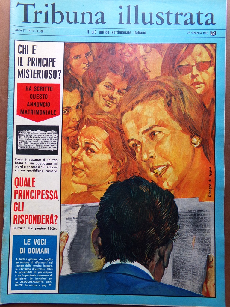 La Tribuna Illustrata 26 Febbraio 1967 El Cordobés Genitori Cantanti …