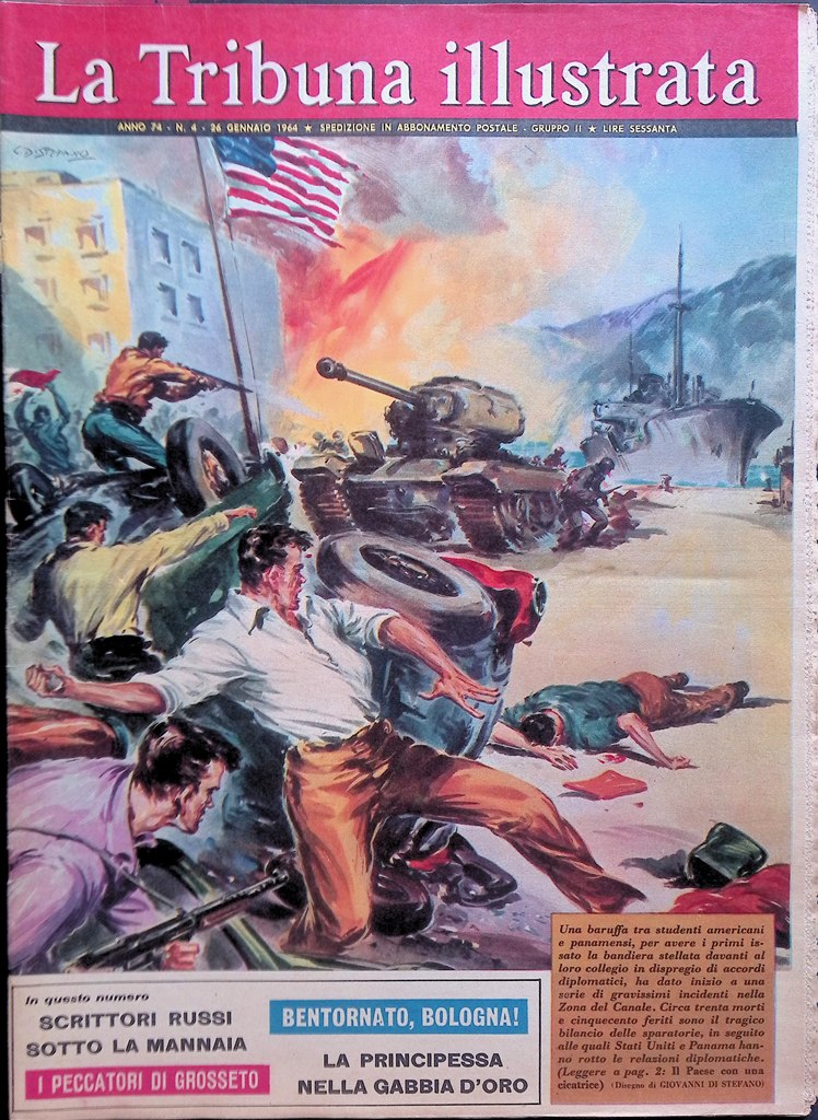 La Tribuna Illustrata 26 Gennaio 1964 Panama Papa Paolo VI …