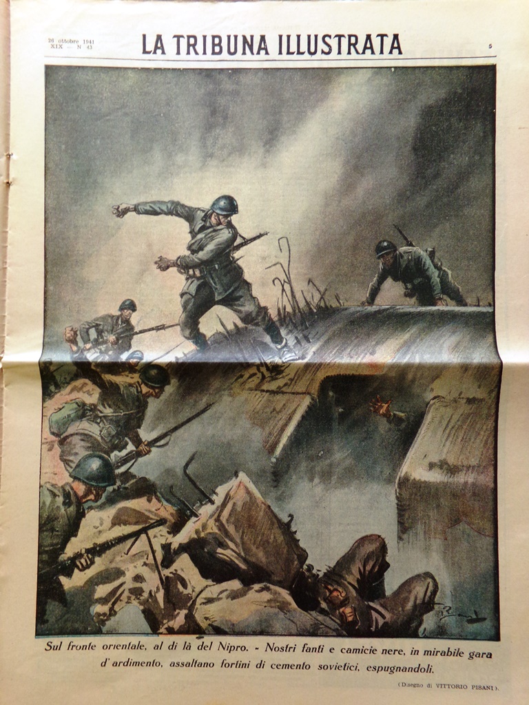 La Tribuna Illustrata 26 Ottobre 1941 WW2 Croazia Conquista Russia …