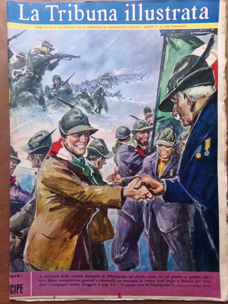 La Tribuna Illustrata 27 Gennaio 1963 Nikolaevka Grand Guignol Potemkin …