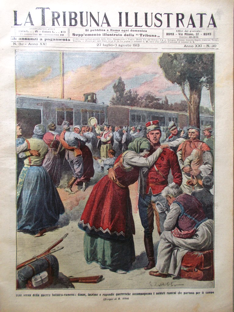 La Tribuna Illustrata 27 Luglio 1913 Sovrani Russia Alpinismo Femminile …