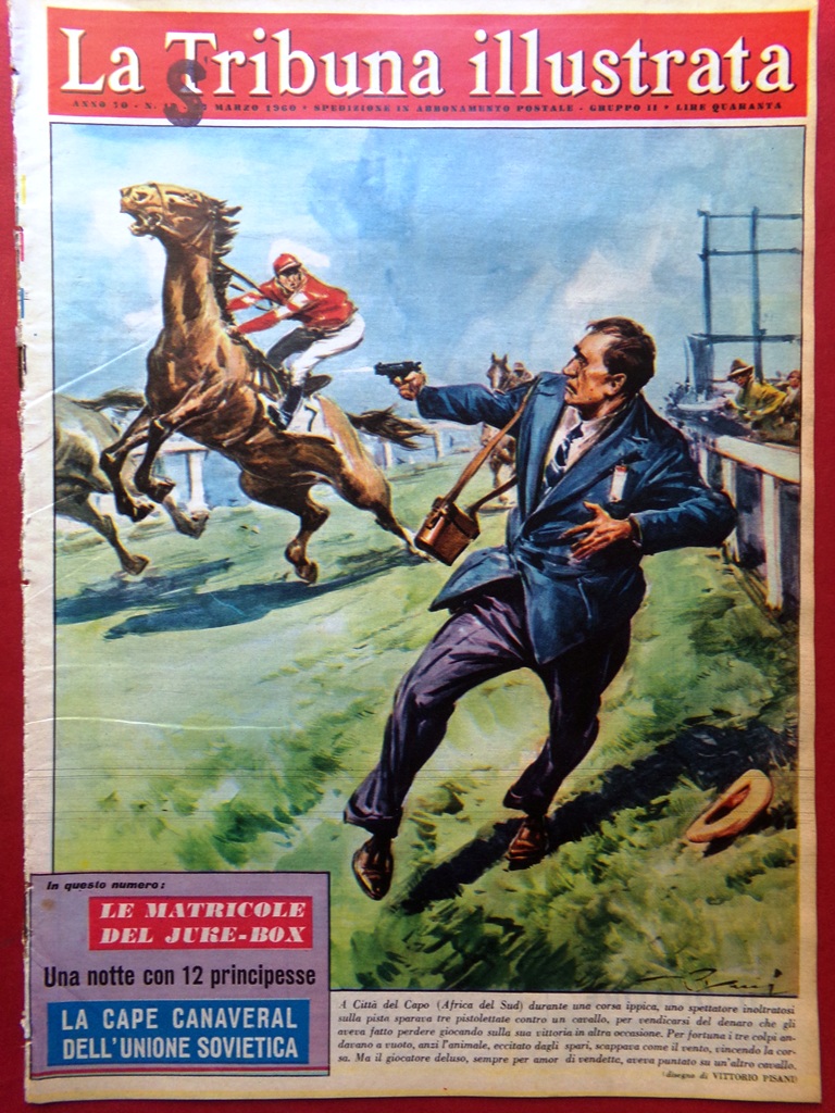 La Tribuna Illustrata 27 Marzo 1960 Gonzales Figli Hollywood Marilyn …