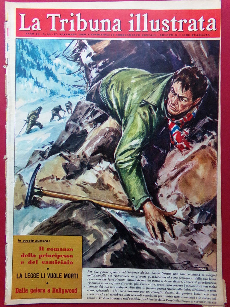 La Tribuna Illustrata 27 Novembre 1960 Marilyn Kennedy Vietnam Tolstoj …