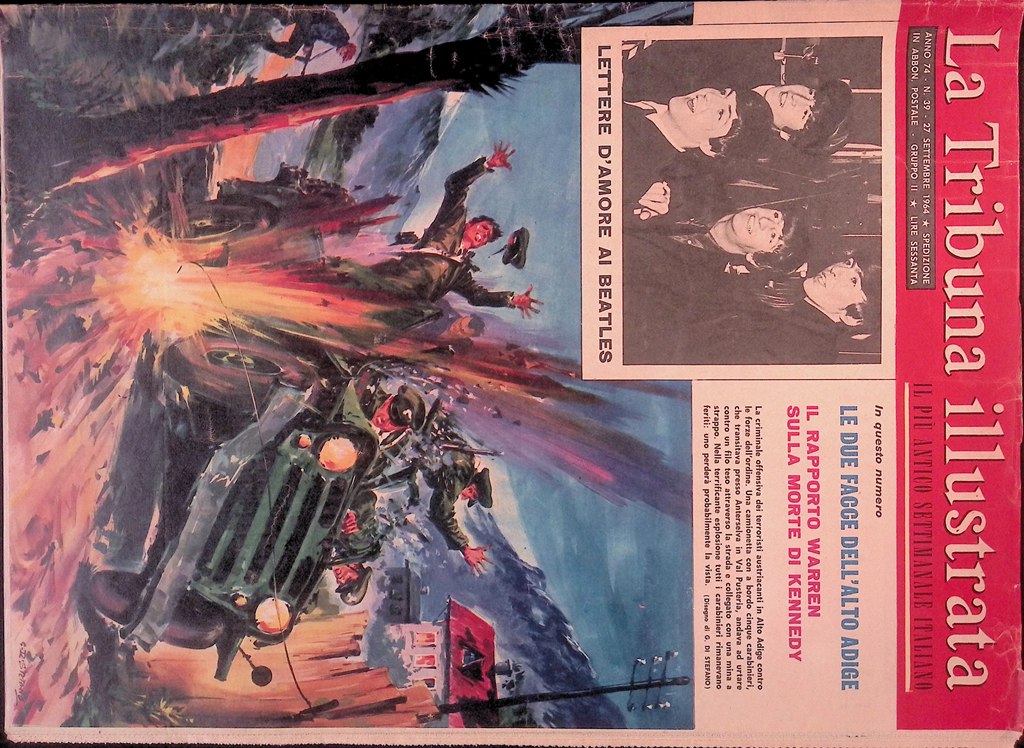 La Tribuna Illustrata 27 Settembre 1964 Monroe Babel Lee Harvey …