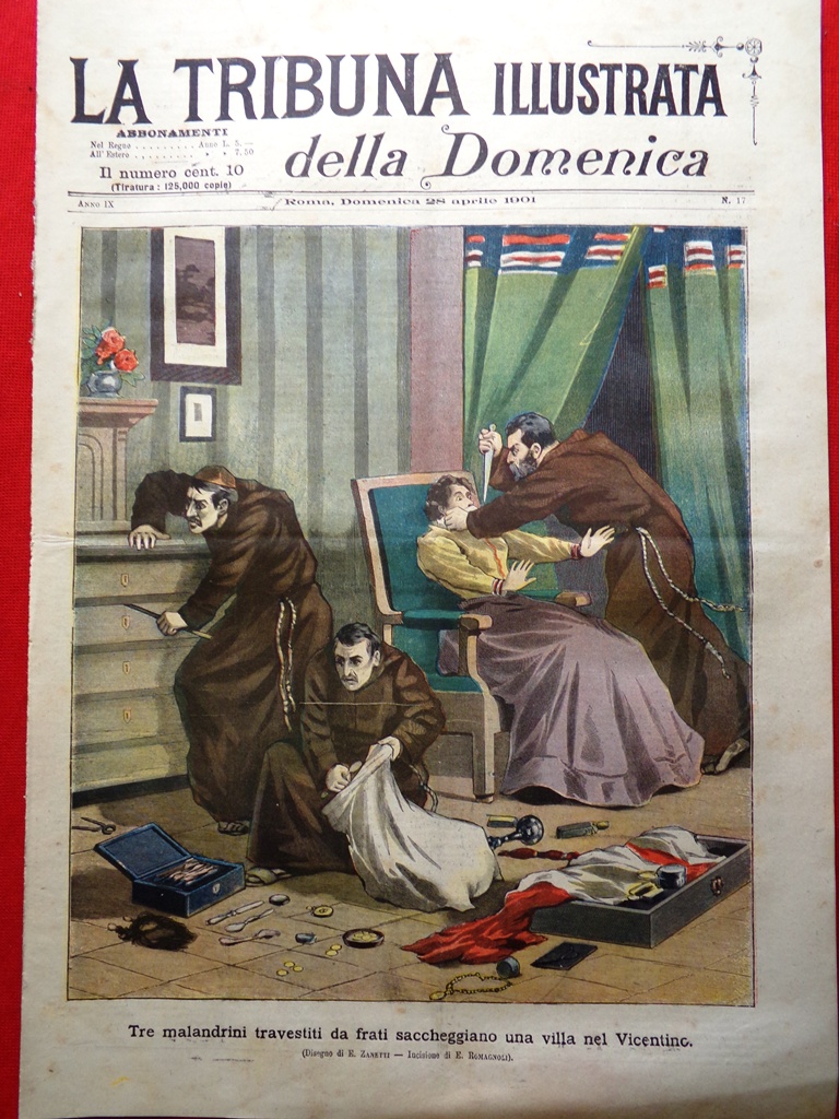 La Tribuna Illustrata 28 Aprile 1901 Kronprinz Duca Genova Feste …