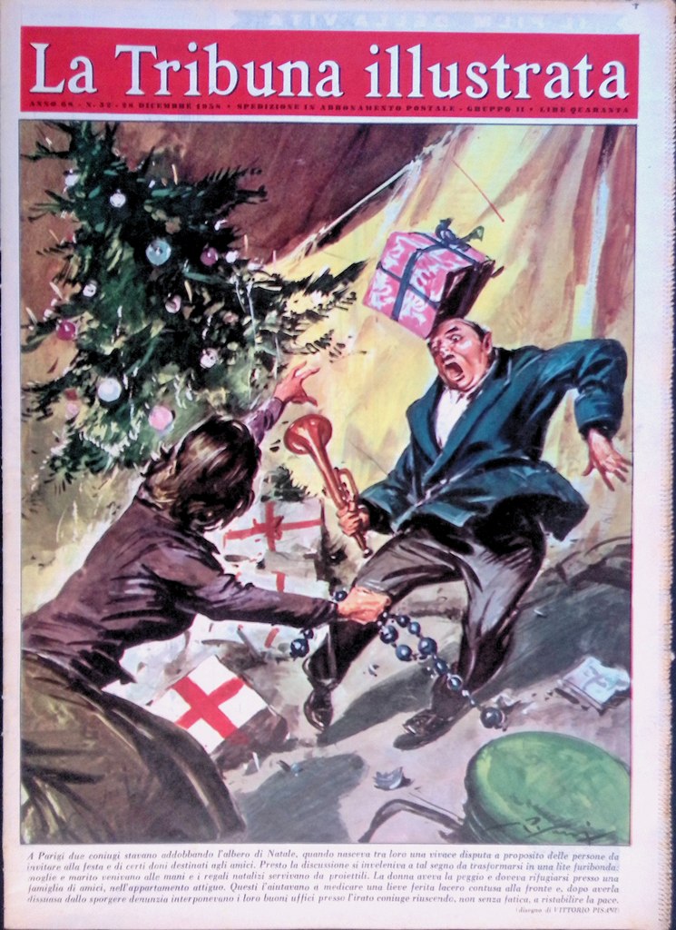 La Tribuna Illustrata 28 Dicembre 1958 Mao Zedong Moore Disney …