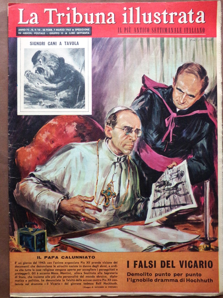 La Tribuna Illustrata 28 Febbraio 1965 Nat King Cole Hitler …