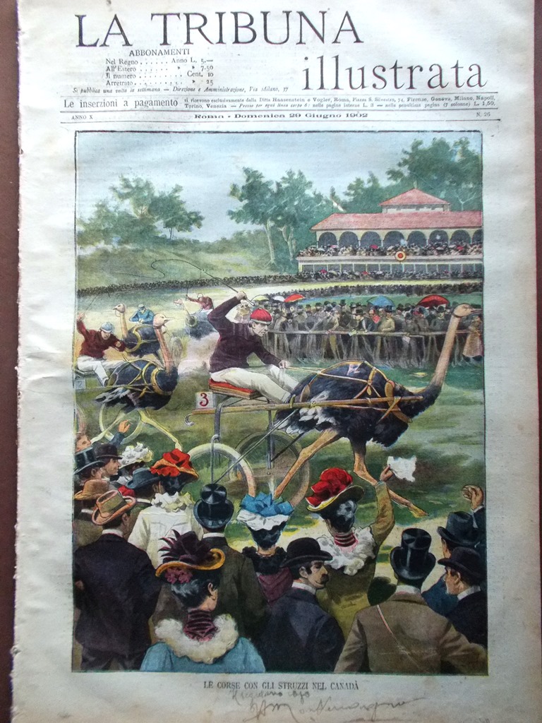La Tribuna Illustrata 29 Giugno 1902 Combes Fratti Re Edoardo …