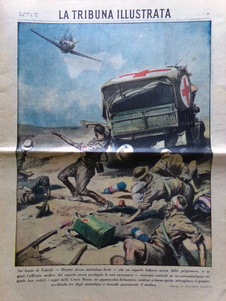 La Tribuna Illustrata 29 Giugno 1941 WW2 Siria Gran Fondo …