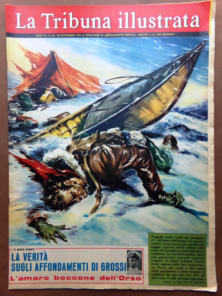 La Tribuna Illustrata 29 Settembre 1963 Clark Sinatra Grossi Autostrada …