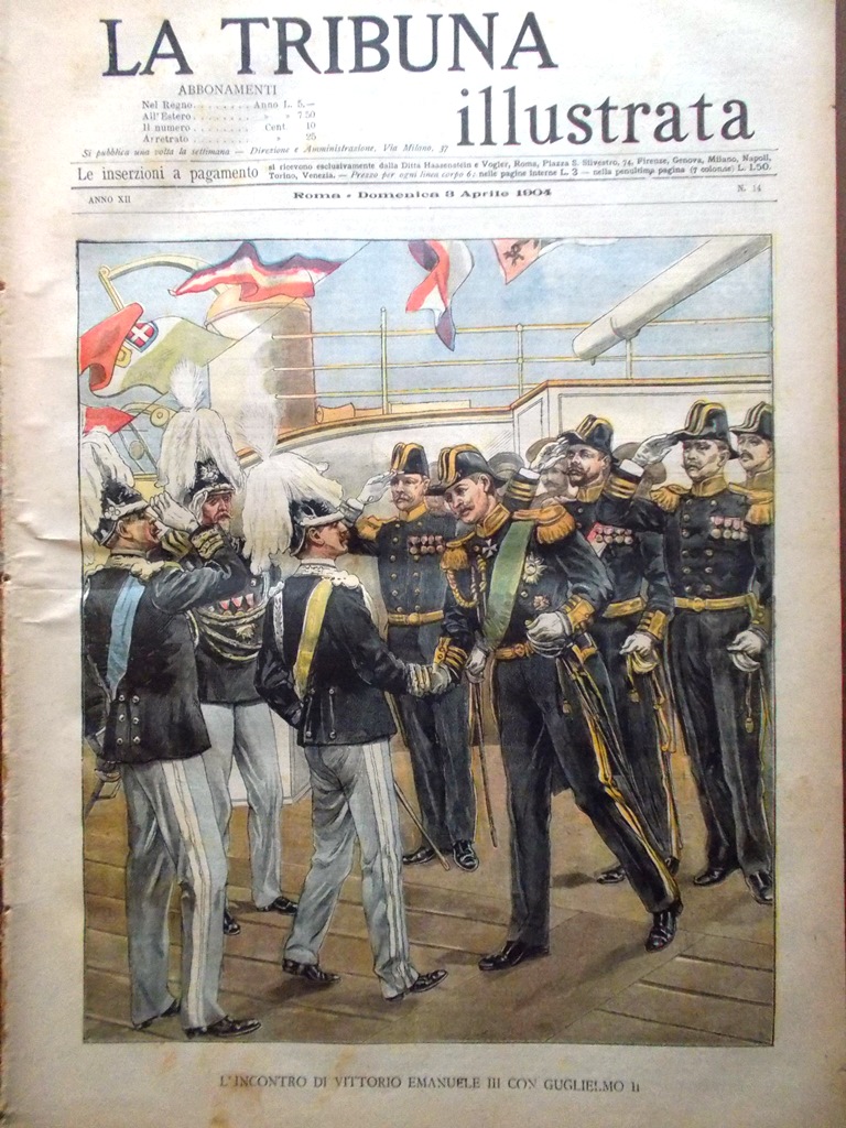 La Tribuna Illustrata 3 Aprile 1904 Amnesia Lucera Buenos Aires …