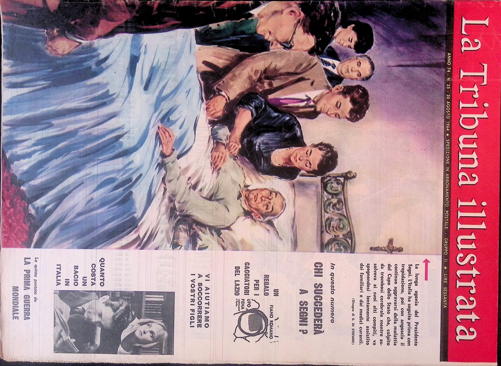 La Tribuna Illustrata 30 Agosto 1964 Segni Worbeck Virna Lisi …