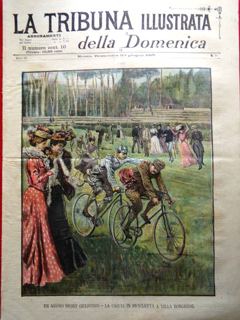 La Tribuna Illustrata 30 Giugno 1901 Processo Pezi Bismarck Biblioteca …