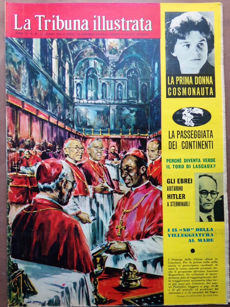 La Tribuna Illustrata 30 Giugno 1963 Conclave Protesta Vietnam Hart …