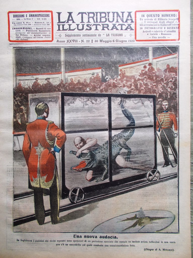La Tribuna Illustrata 30 Maggio 1920 Consiglio Nazioni Giovanna d'Arco …