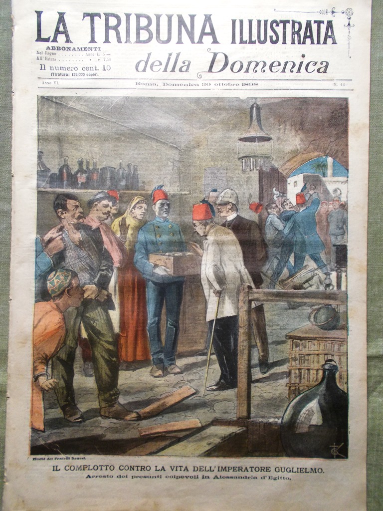 La Tribuna Illustrata 30 Ottobre 1898 Metropolitan Museum Palma Cesnola …