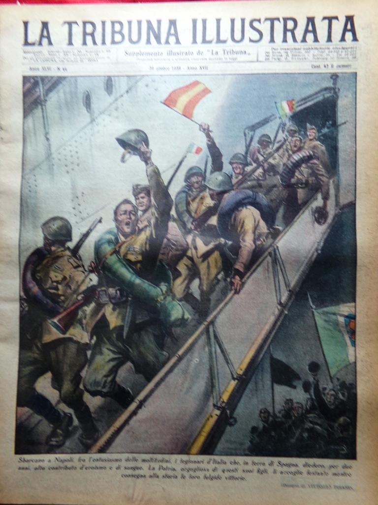 La Tribuna Illustrata 30 Ottobre 1938 Primo Carnera Carte Cercatori …