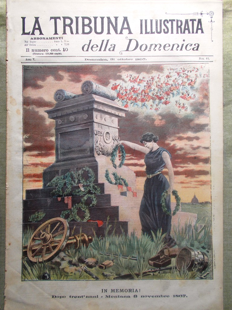 La Tribuna Illustrata 31 Ottobre 1897 Alberto Cavalletto Anniversario di …