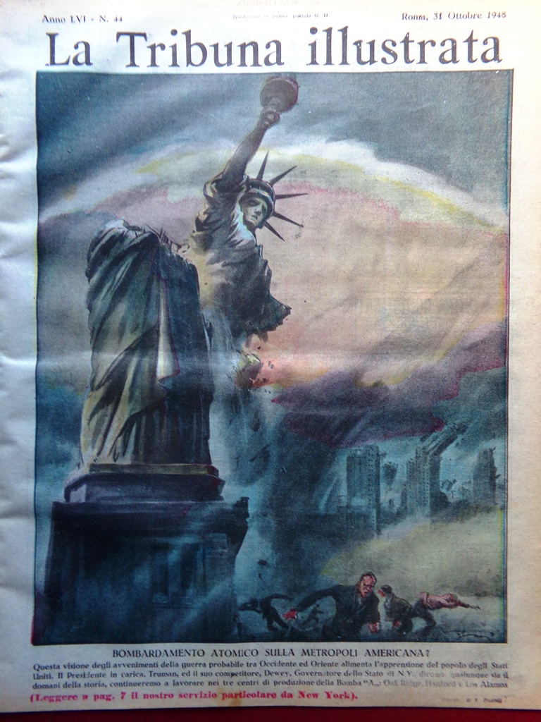 La Tribuna Illustrata 31 Ottobre 1948 Processo 600 Giorni Graziani …