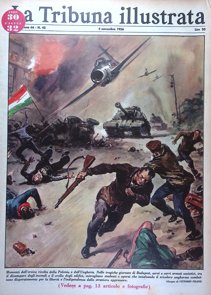 La Tribuna Illustrata 4 Novembre 1956 Rivolta Ungheria Coppi Primus …