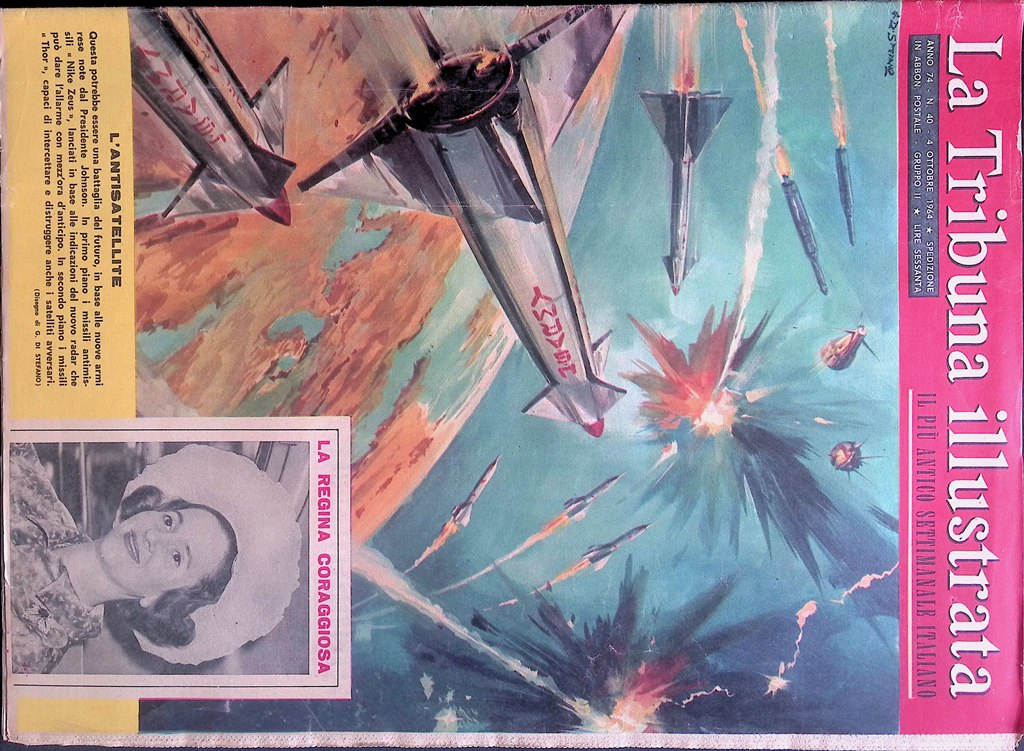La Tribuna Illustrata 4 Ottobre 1964 Johhson Goldwater Chaplin Burton …