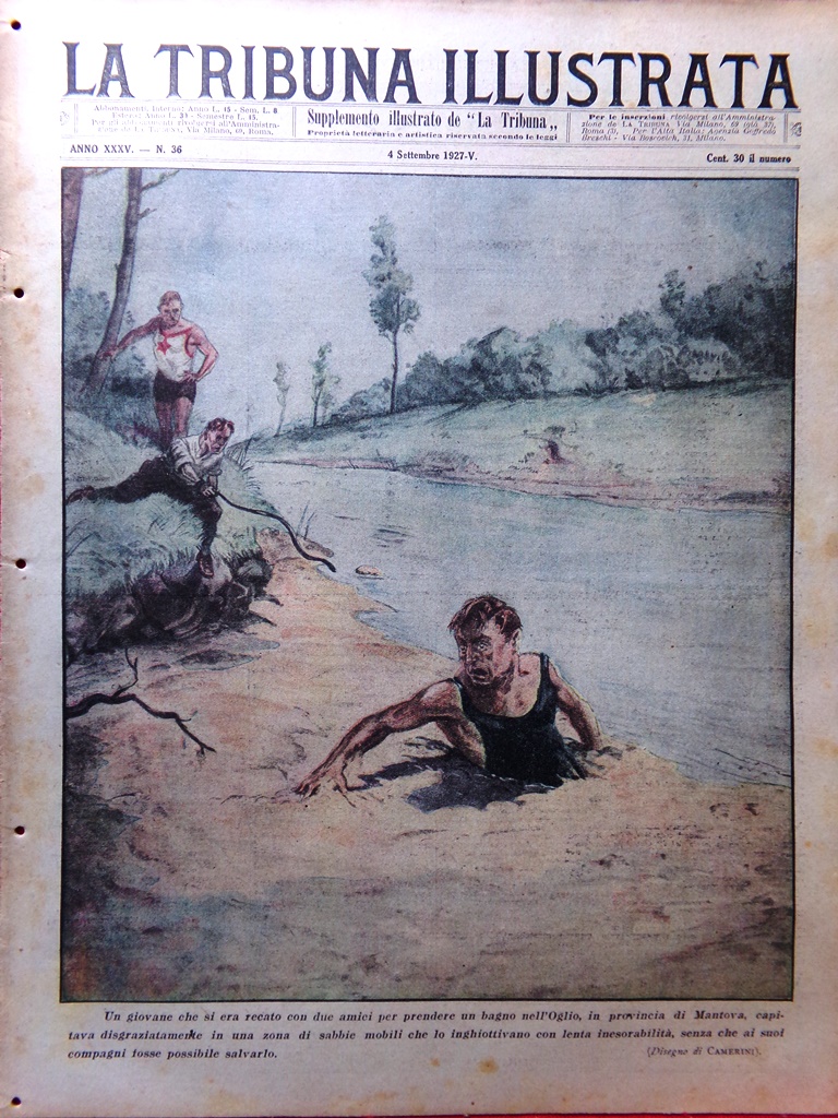 La Tribuna Illustrata 4 Settembre 1927 Turati De Pinedo Heinrich …