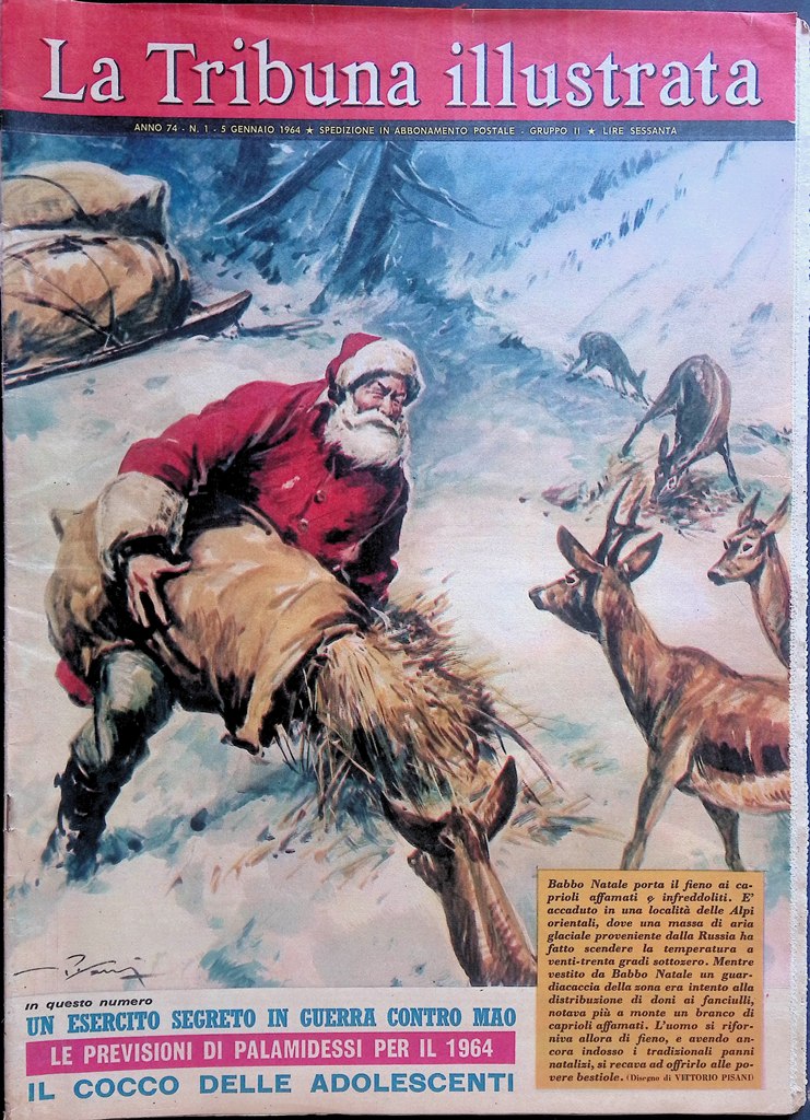 La Tribuna Illustrata 5 Gennaio 1964 Muro di Berlino Willy …