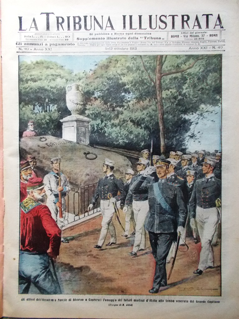 La Tribuna Illustrata 5 Ottobre 1913 Sanchez Budapest Triplice Montagna …